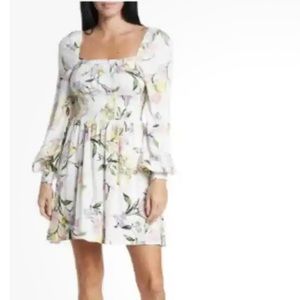 AFRM Los Angeles romantic peasant dress NEW sz small